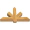 Ekena Millwork Kennewick Rough Sawn Timber Gable Bracket, Western Red Cedar, 36"W x 23"H x 4"D x 4"F, 15/12 Pitch GBW036X23X0404KEN00RWR - alternate 3